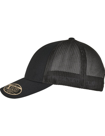 110 Recycled Alpha Shape Trucker Cap – Bild 5