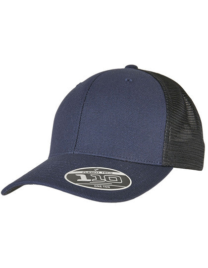 110 Structured Canvas Trucker Cap – Bild 2