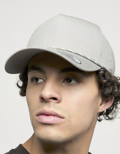 5-Panel Snapback Cap mit Kordeldetail – Bild 4