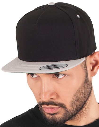 Classic 5 Panel Snapback Cap – Bild 3