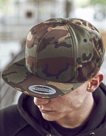 Camo Classic Snapback Cap – Bild 3