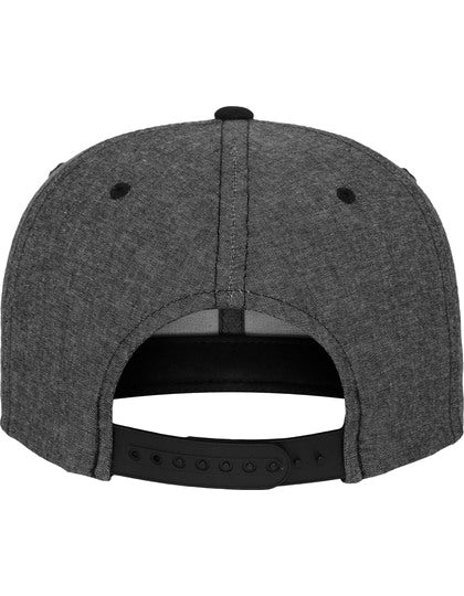 Chambray-Suede Snapback – Bild 4