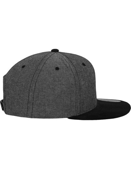 Chambray-Suede Snapback – Bild 6