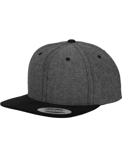 Chambray-Suede Snapback – Bild 8