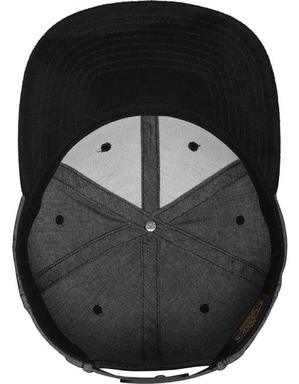 Chambray-Suede Snapback – Bild 9