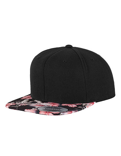 Schwarz / Rot (Floral)
