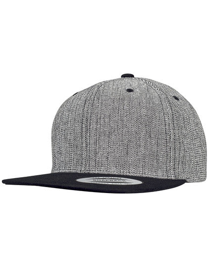 Melange Solid Snapback – Bild 4