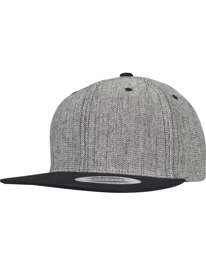 Melange Solid Snapback – Bild 2
