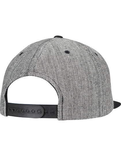 Melange Solid Snapback – Bild 3