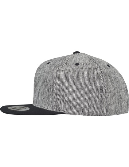 Melange Solid Snapback – Bild 5