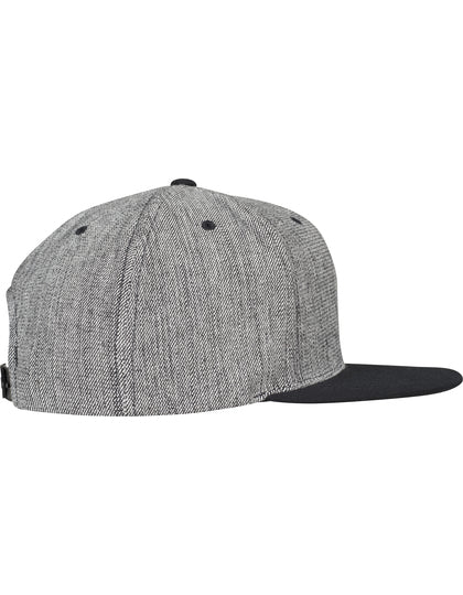 Melange Solid Snapback – Bild 6