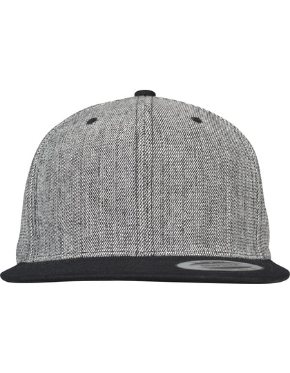 Melange Solid Snapback – Bild 7