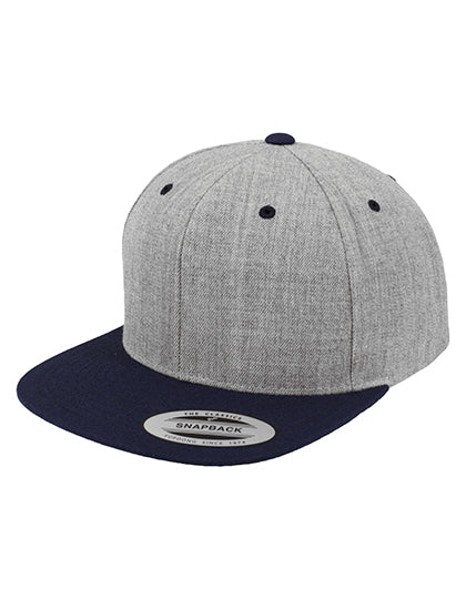 Hellgrau meliert / Navy