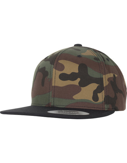 Classic Snapback 2-Tone Camo Cap – Bild 2