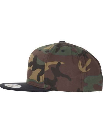 Classic Snapback 2-Tone Camo Cap – Bild 5