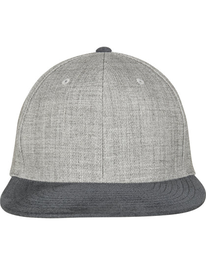Melange Velour Snapback – Bild 3