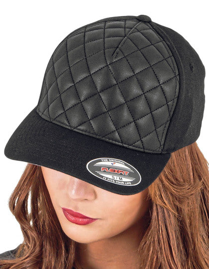 Diamond Quilted Flexfit Cap – Bild 2