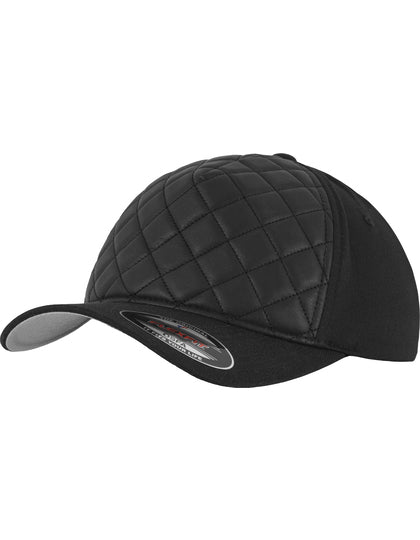 Diamond Quilted Flexfit Cap – Bild 3