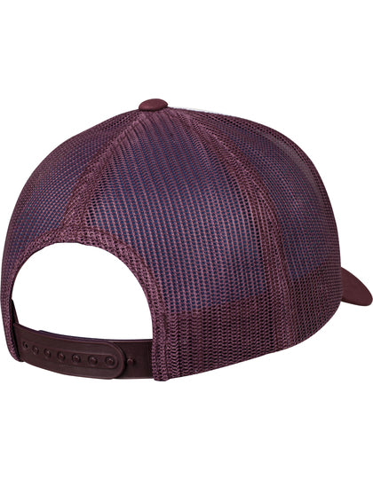 Retro Trucker Cap mit farbiger Front – Bild 9