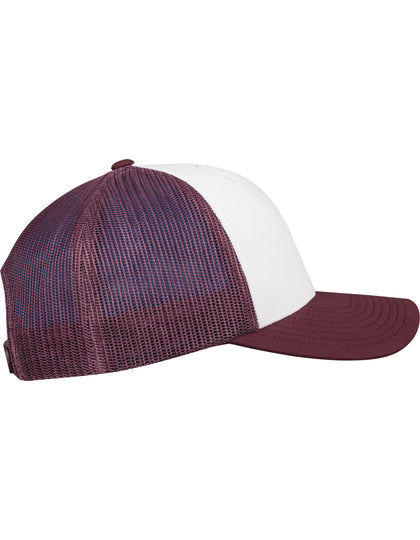 Retro Trucker Cap mit farbiger Front – Bild 12