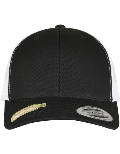 Recycelte Retro Trucker Cap 2-farbig – Bild 6