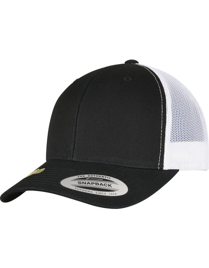 Recycelte Retro Trucker Cap 2-farbig – Bild 8