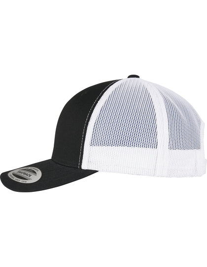Recycelte Retro Trucker Cap 2-farbig – Bild 9