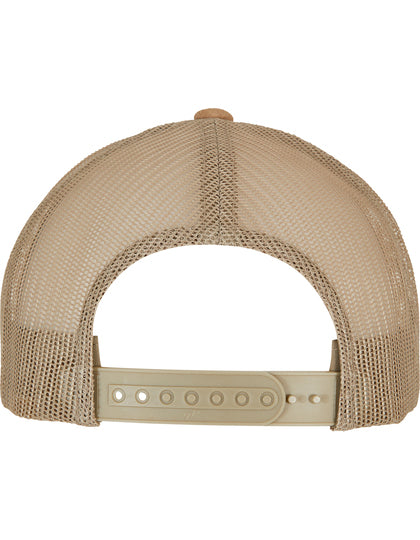 Suede Leather Trucker Cap – Bild 4