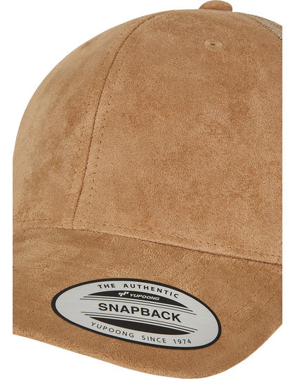 Suede Leather Trucker Cap – Bild 7