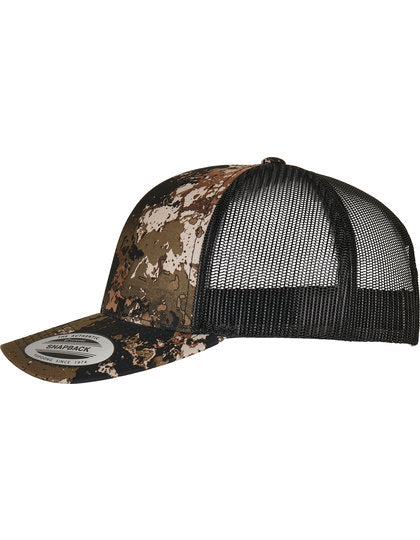 Retro Trucker Cap mit Tarnmuster und Mesh-Rücken – Bild 6