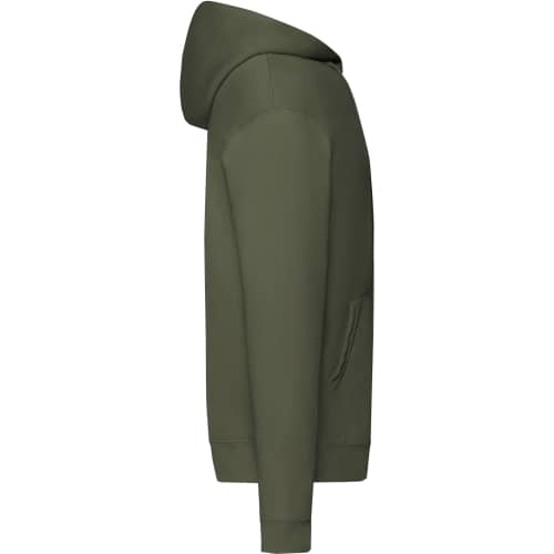 Classic Hooded Sweat Jacket in Detail 4 - bedruckbar und bestickbar