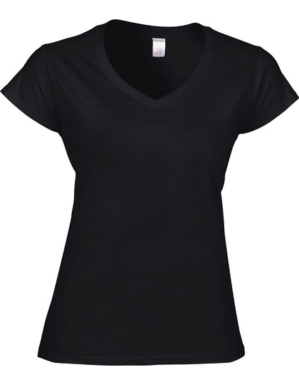 Gildan Women’s V-Ausschnitt T-Shirt, Slim Fit – Bild 9