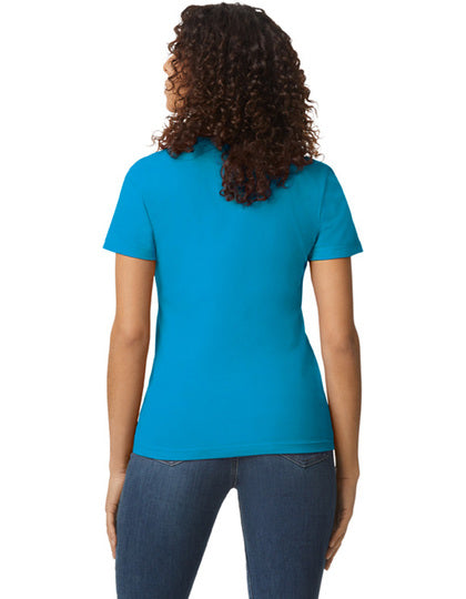 G65000L Softstyle® Midweight Women´s T-Shirt – Bild 13