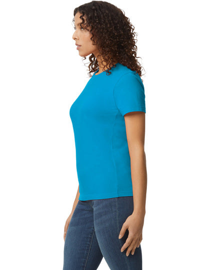 G65000L Softstyle® Midweight Women´s T-Shirt – Bild 14