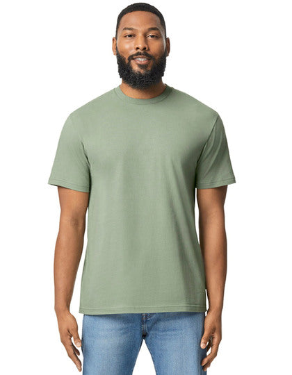 Softstyle Midweight Adult No Label Enzyme Wash T-Shirt – Bild 9