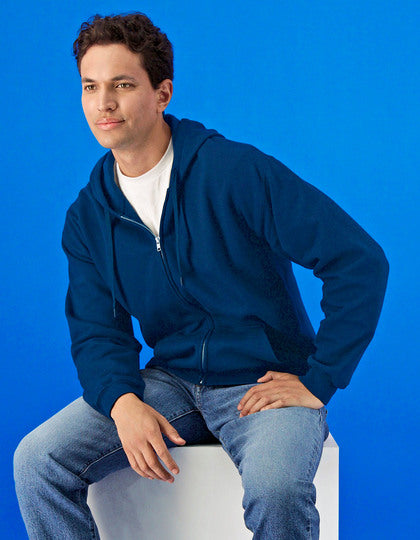 Gildan GSF600 Softstyle Midweight Fleece Adult Full Zip Hooded Sweatshirt – Bild 13