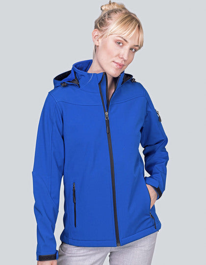 HRM1102 Women´s Hooded Soft-Shell Jacket – Bild 7