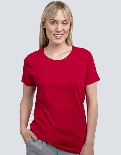 Damen T-Shirt Luxury Roundneck – Bild 14