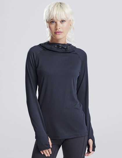 Women´s Cool Cowl Neck Top – Bild 5