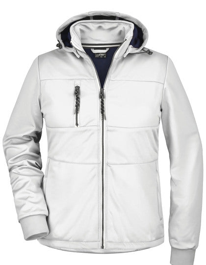 Ladies Maritime Softshell Jacke – Bild 8