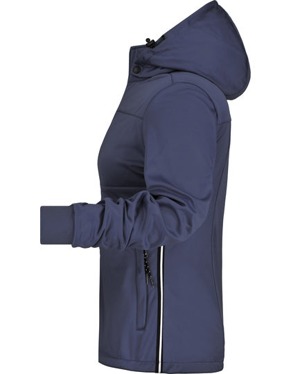 Ladies Maritime Softshell Jacke – Bild 11