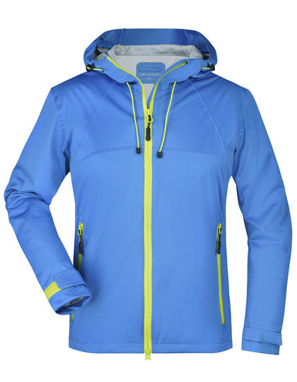 Ultraleichte Damen-Softshelljacke mit Kapuze – Bild 6