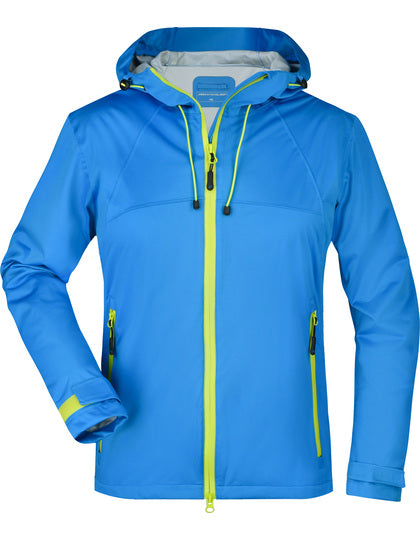 Ultraleichte Damen-Softshelljacke mit Kapuze – Bild 7