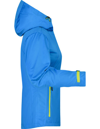Ultraleichte Damen-Softshelljacke mit Kapuze – Bild 10