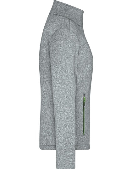 Ladies Softshelljacke in Melange-Optik – Bild 10