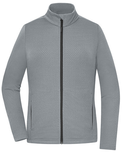 Damen Sports Structured Fleece Jacke – Bild 5