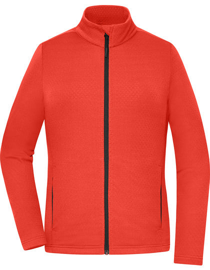 Damen Sports Structured Fleece Jacke – Bild 6