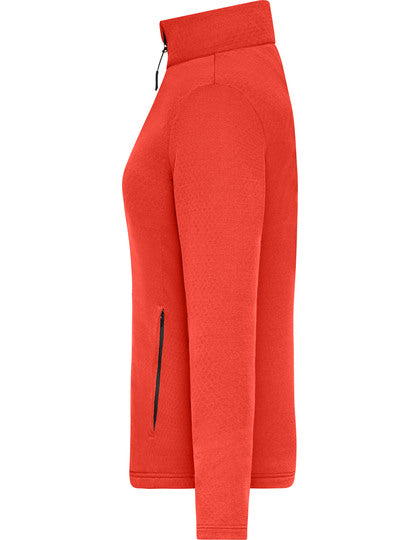 Damen Sports Structured Fleece Jacke – Bild 8