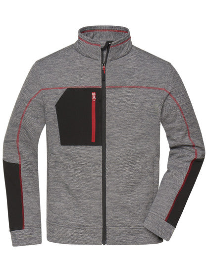 Men's Structure Fleece Jacket – Bild 4