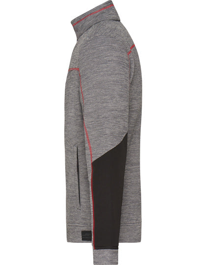 Men's Structure Fleece Jacket – Bild 7